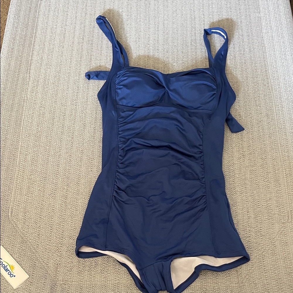 Catalina Navy Kids One Piece Swimsuit